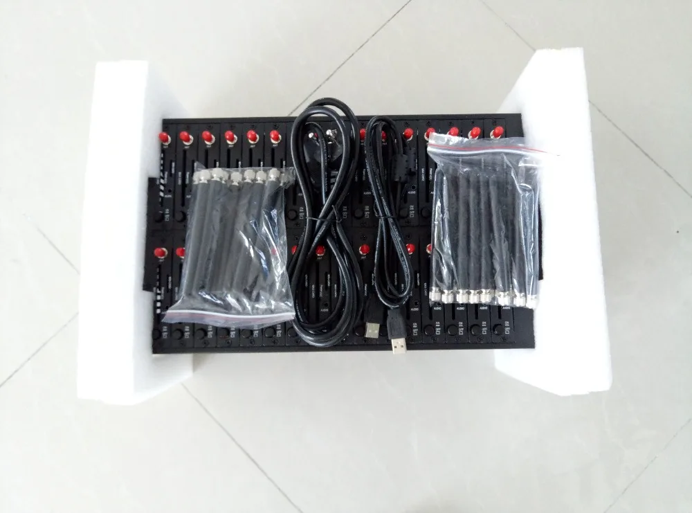 32 порта gsm wcdma 3g мульти sim карты оптом gsm usb бассейн Sim5320 модуль sms модем