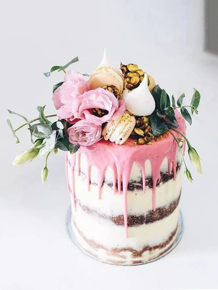 Heightenedchiffon Cake Mould Deepened Anode Live Bottom Mold Home Oven Baking Tool Cylindrical Cake Baking Tray Bakery Tools