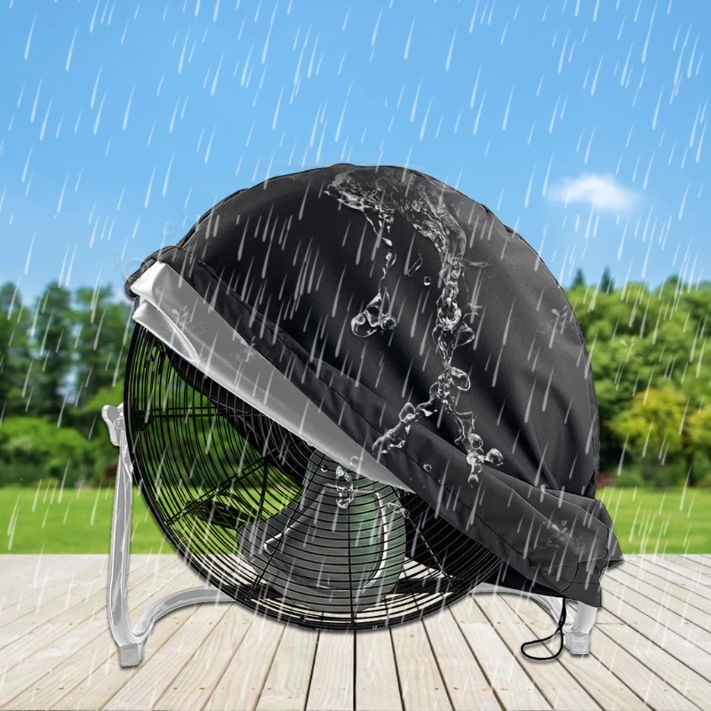 Dust Cover Fan Cover 20" Fan Cover Waterproof Dustproof Industrial Fan Cover Protective Accessories Guard (61x19x61cm) Fast Reach