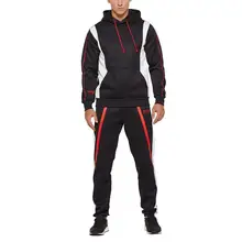 Брендовый модный мужской костюм с капюшоном, весенний и осенний повседневный уличный спортивный мужской свитер, Молодежный костюм, костюм