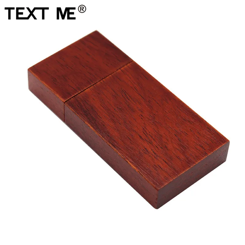 Personalized USB Flash Drive 4GB 8GB 16GB 32GB 64GB Rose Maple Walnut Wood
