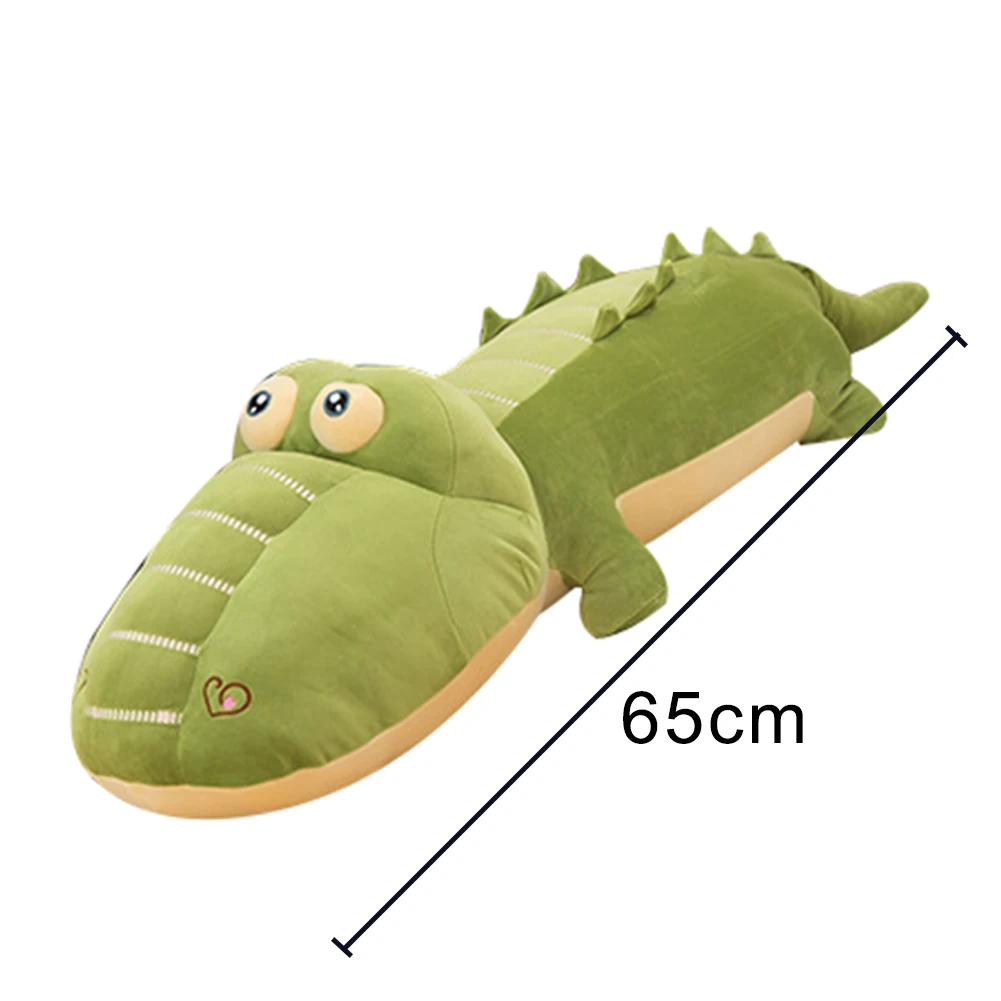 65cm Simulation Crocodile Plush Stuffed Doll Animal Cushion Pillow Home Decor Cute plush toy