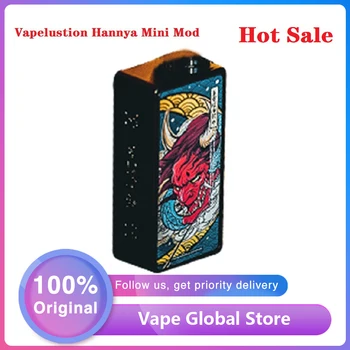 

Original Vapelustion Hannya Mini 80W VW Box Mod 0.96 inch LCD E-cigarette Mod Support by Single 18650 Battery Vs Vinci X /Drag 2