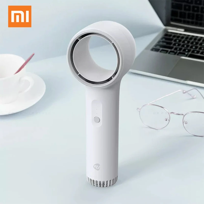 Xiaomi Weiyuan Mini Fan кулер кондиционер Ручной безлопастный вентилятор Вентилятор