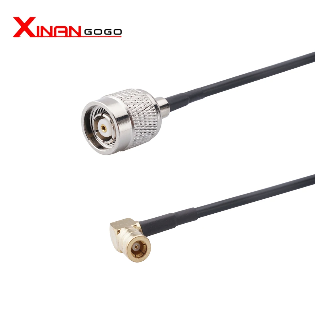 

1PCS RP TNC Male Plug to SMB Female Jack Right Angle RF Adapter 15CM Pigtail Coaxial RG174 Extension Cord