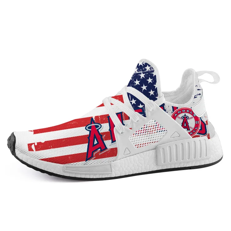 1 Los Angels of Anaheim Dodgers NMD2 Boost custom Мужская Спортивная дышащая повседневная обувь женские кроссовки - Цвет: 1