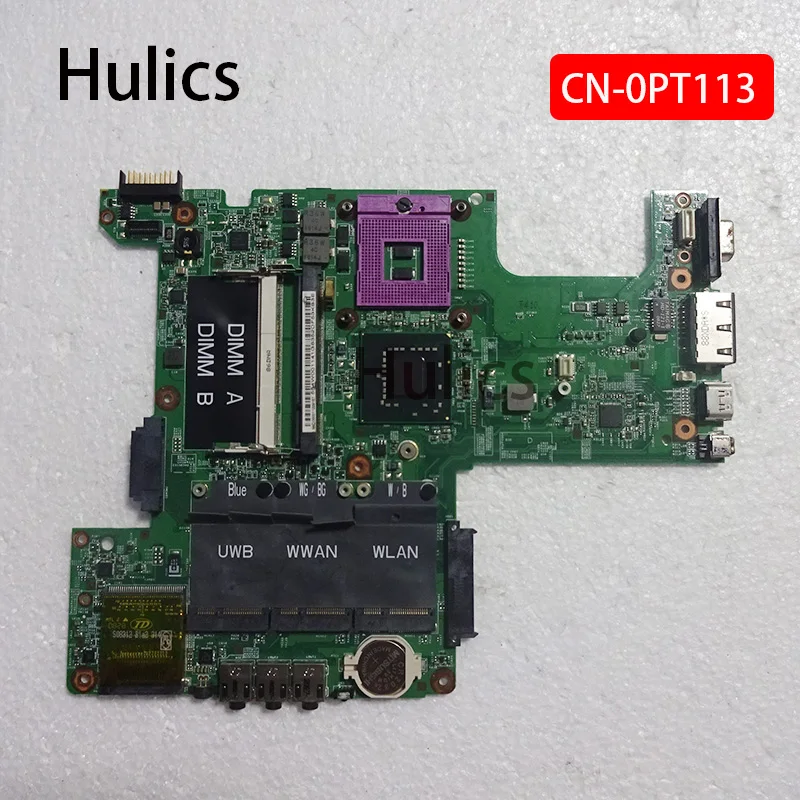 Оригинальная материнская плата для ноутбука Hulics Dell inspiron 1525 CN 0PT113 0M353G системная