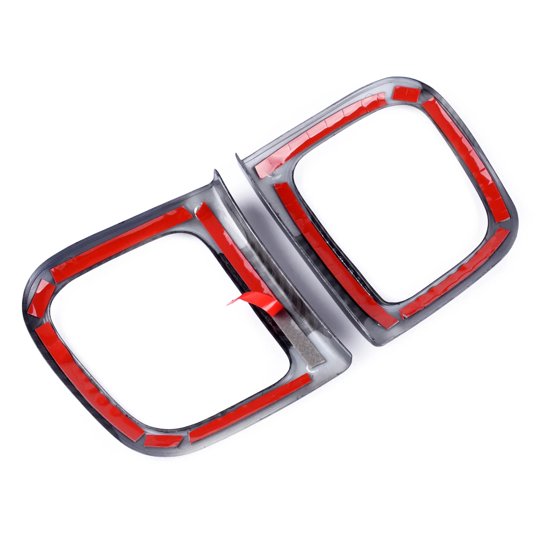 beler Carbon Fiber Style ABS Inner Car Side Air Vent Outlet Frame Cover Trim Fit For Jeep Grand Cherokee