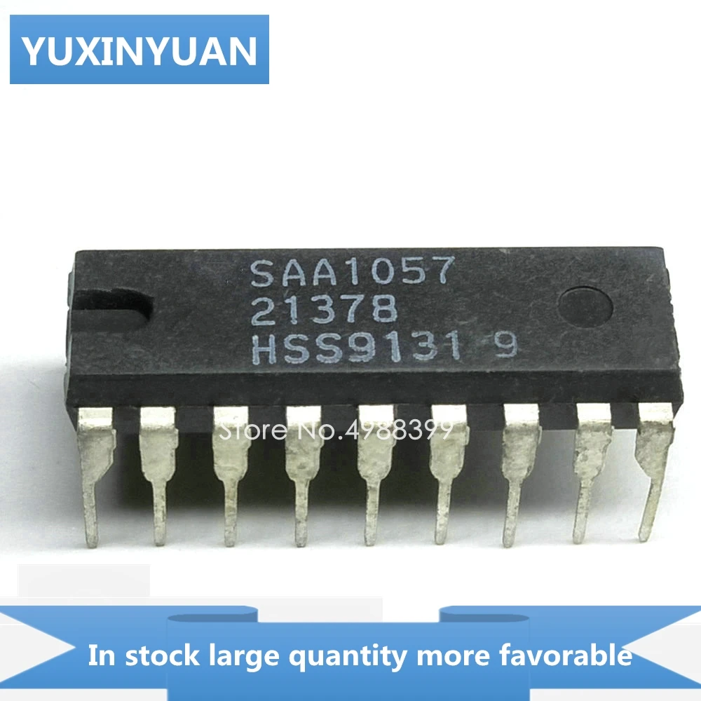 YUXINYUAN 10 шт./лот SAA1057 SAA 1057 SA1057 AA1057 DIP18 в наличии | Электронные компоненты и