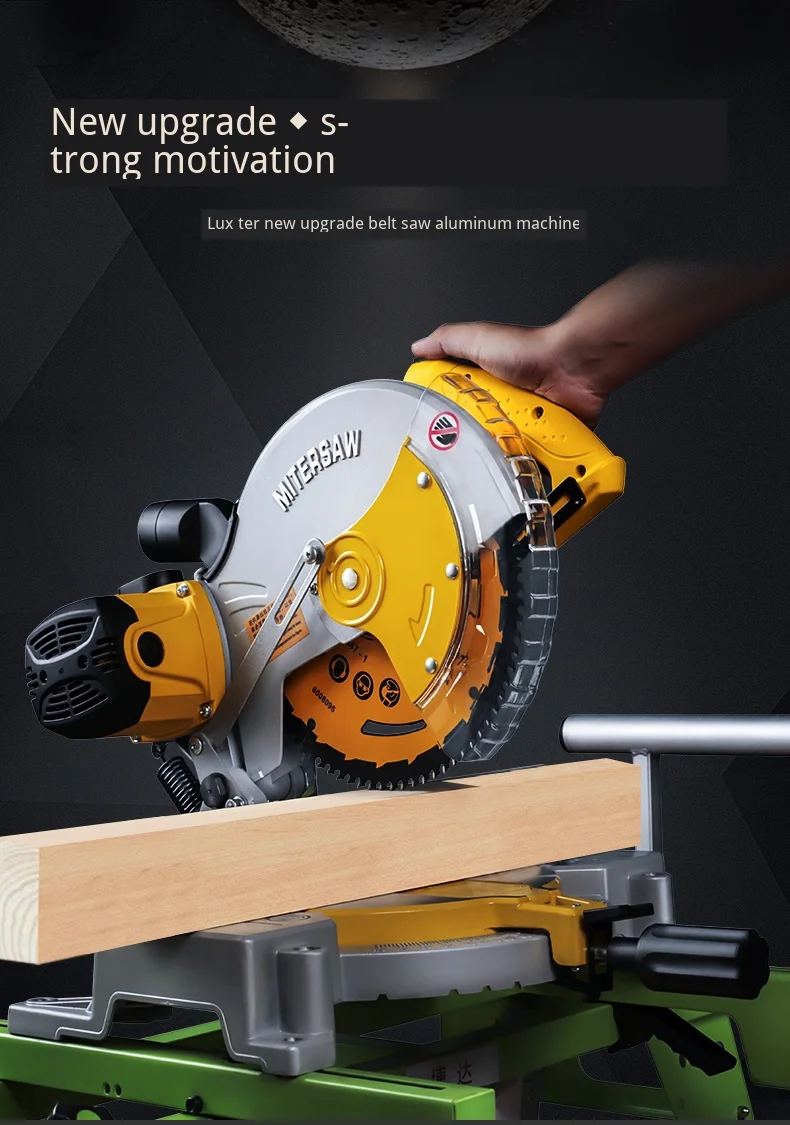

10 Inch Miter Saw High Precision 45 Degree Aluminum Profile Cutting Machine Saw Aluminum Machine Wood Aluminum Alloy
