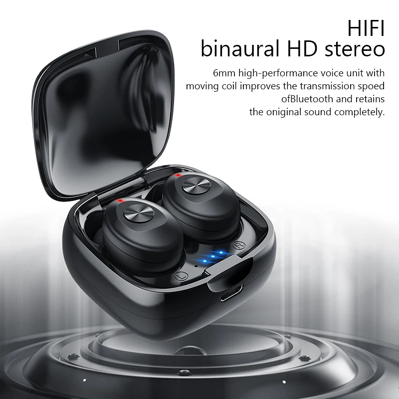 VVKing TWS Bluetooth 5,0 наушники стерео беспроводные наушники HIFI Звук спортивные наушники громкой связи игровая гарнитура с микрофоном для телефона