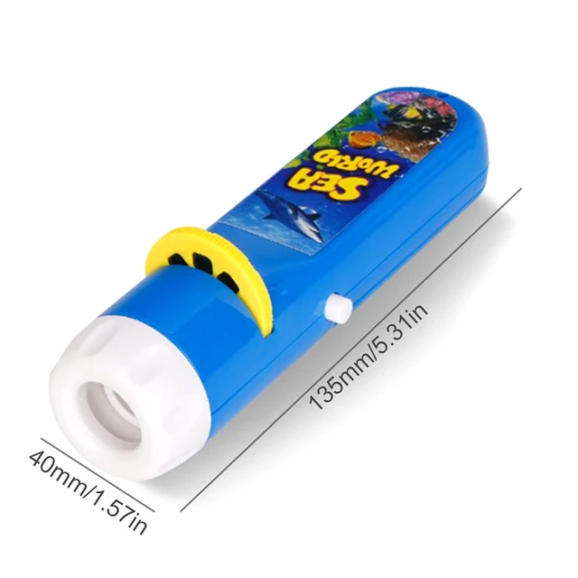 Projection Flashlight Children Projector Light Cute Cartoon Toy Night Photo Picture Light Bedtime Learning Fun Toys 6