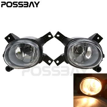 

POSSBAY Fit For Audi A4/Avant B7 quattro Sedan Left& Right Front Fog Lights Halogen Fog Lamp High Quality Car Replacement