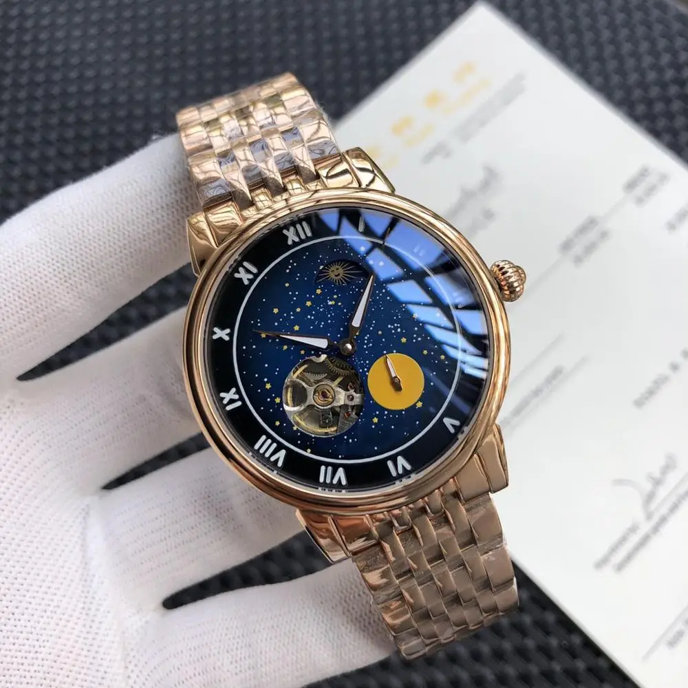 

WG10674 Mens Watches Top Brand Runway Luxury European Design Automatic Mechanical Watch