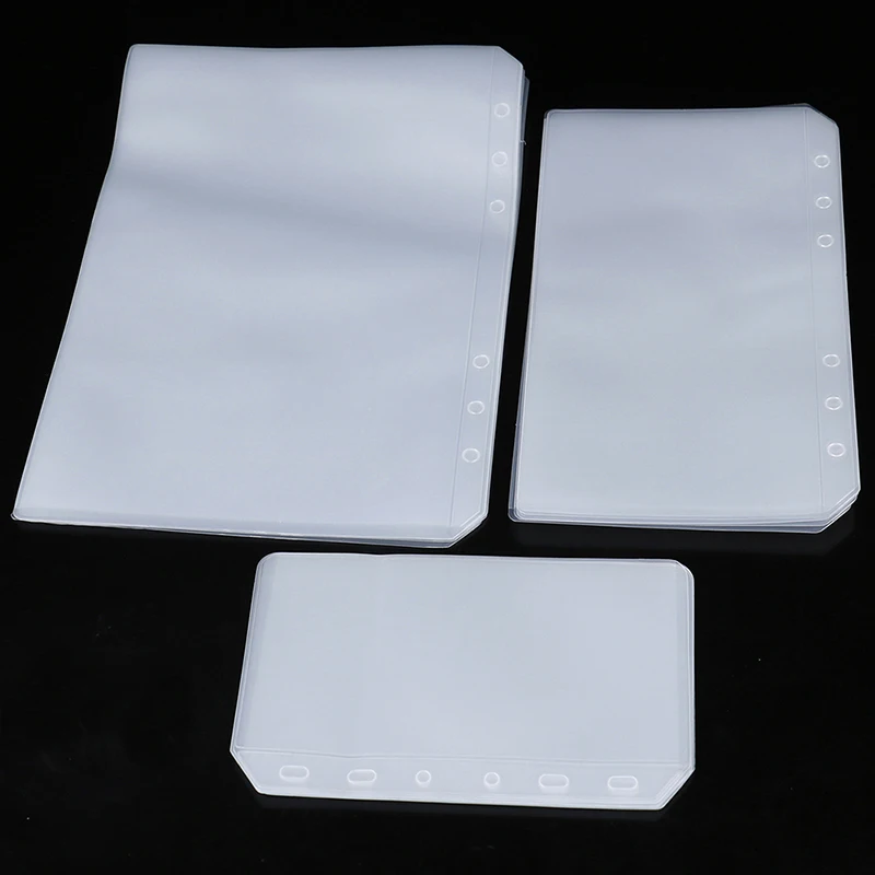 1pc Binder Pockets A5 A6 A7 Binder Folders For Notebook Binder