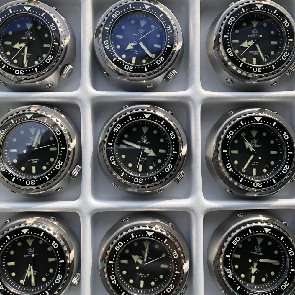 STEELDIVE 2020 New Official Men's Top Luxury 1200m Waterproof Stainless  SD1978 Bi Direction Automatic Luminous BGW9 Dive Watch|Sports Watches| -  AliExpress