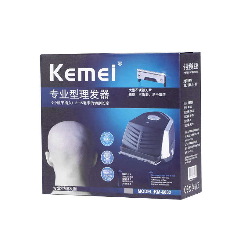 Kemei US KM-6032 стиль электрическая машинка для стрижки волос для мужчин ножницы для волос импортные товары поперечные границы поставщик электроэнергии