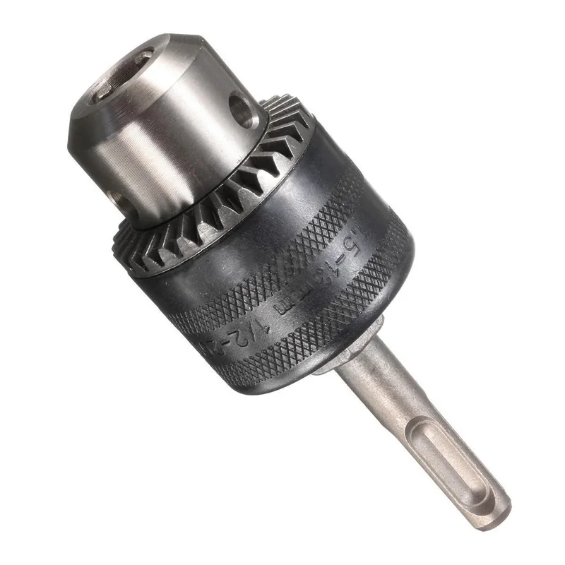 

1/2\\\\\\\" Chuck Driver SDS Plus Shank Screwdriver to Drill Converter Adapter +key Kit