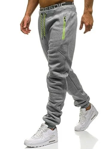 ZOGAA Leisure men jogger pants sports trousers 3 colors hip hop sweatpants men Cotton tie letter 5