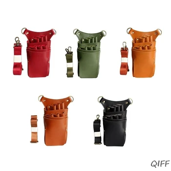 

Hair Stylist Pocket with Shoulder Belt Comb Pouch Scissors Bag Hairdressing Tool