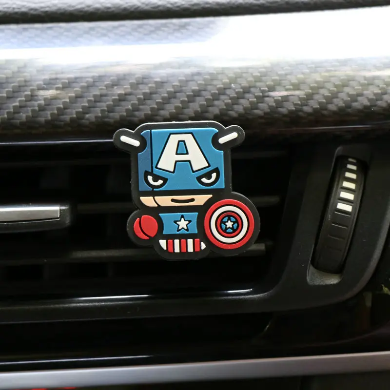 Cartoon Air Freshener Perfume Car Diffuser Smell Car Interior Accessories Air Condition Vent Outlet Fashion Cool