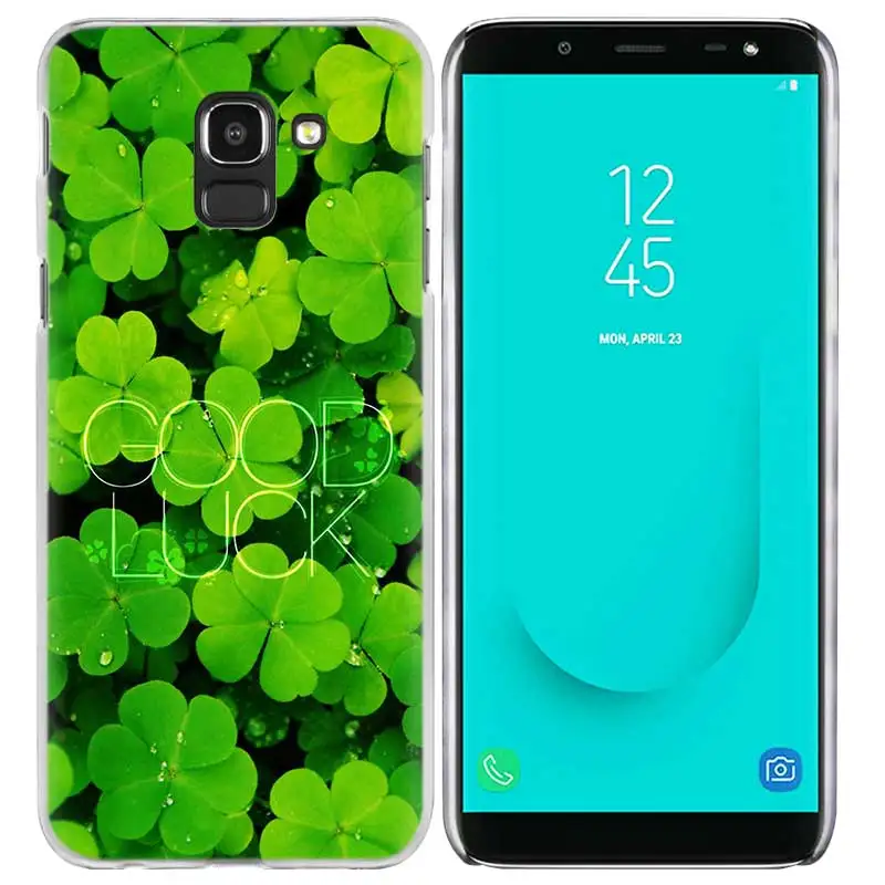 04 Четыре листа "Божья коровка" Дейзи чехол для samsung Galaxy A50 A80 A70 A60 A40 A30 A20 A20e A10 A9 A7 A6 Note 8, 9, 10, плюс 5G Cas - Цвет: 04