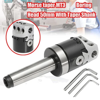 

MT3-M12F1 Boring Bar MT3 Connection Rods Metric Drilling Head F1-50mm Set Kit