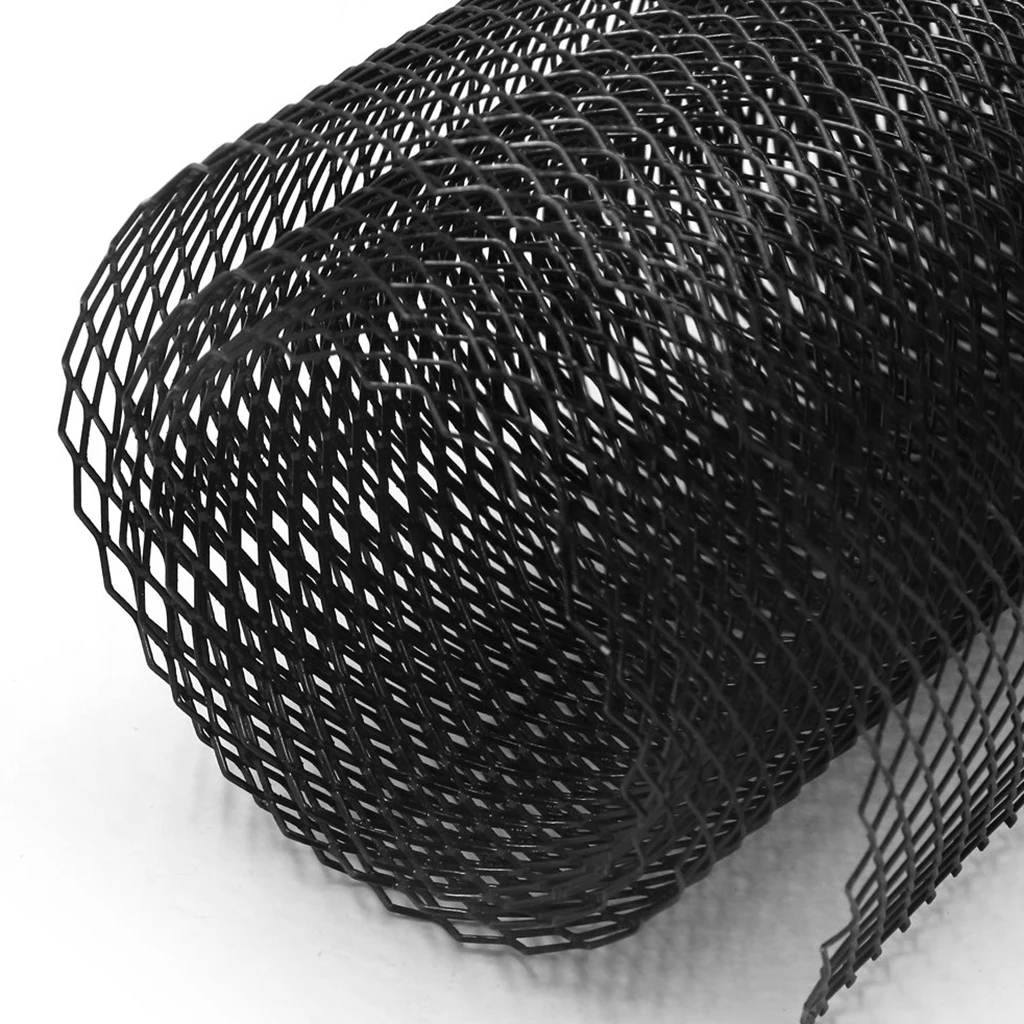 ALUMINUM UNIVERSAL SPORT MESH GRILL GRILLE CAR STOCK OE STYLE 100 x 33cm