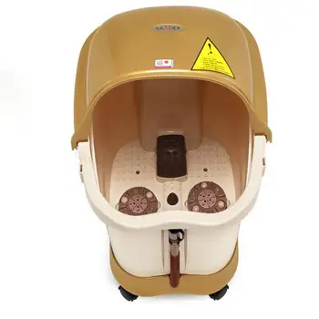 

Foot Massage Bath Automatic Steam Fumigation Household Bubble Foot Deep Wash Footbath Foot Bath Bucket Electric Heating