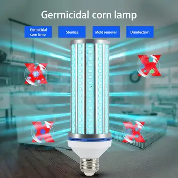 

Ultraviolet 60W UVC Germicidal Lamp UVC LED Corn Bulb Has 99% Antibacterial Rate, Can Purify The Air And Kill Mites In The Air