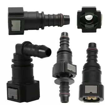 

Nylon Fuel Line Rubber Hose Coupler 7.89/9.89/11.8 Auto Car Fuel Line Hose Coupler Quick Release Connect Connector Hose Coupler