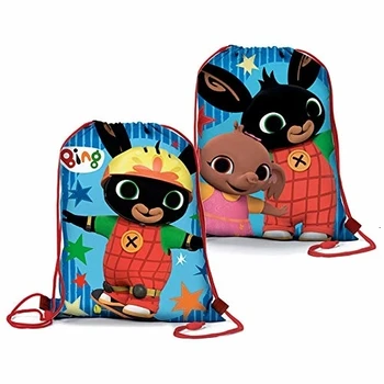 

Coniglietto Bing Zainetto a Sacca Nylon con Laccetti Fronte/Retro Azzurro