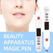 Plasma Pen for Eyelid Lift Freckle Wrinkle Mole Removal Ionic Spot Pen Skin Scares Mole Reckles Wrinkles Black Spot Removal