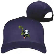 Унисекс Panda бейсболка хип-хоп кепка винтажные регулируемые шляпы