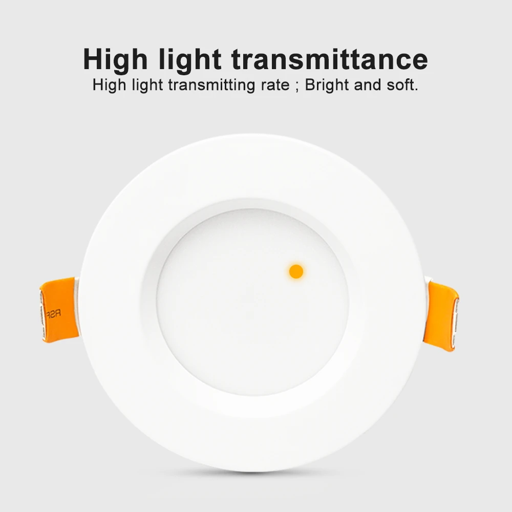 GLEDOPTO zigbee smart downlight plus RGB+CCT 6W/9W/12W light  work with zigbee hub, echo Voice control wall switch remote  LED