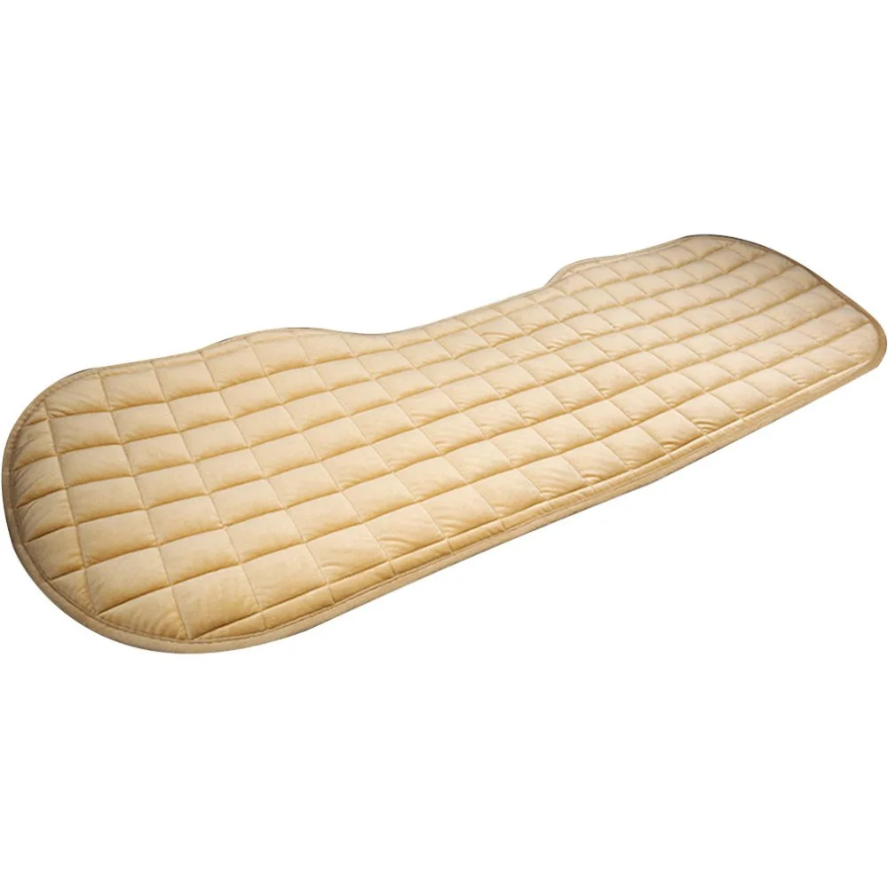 Cuscino per seggiolino auto invernale in peluche, tre pezzi, cuscini antiscivolo a vestibilità libera, cuscino universale per sedile del veicolo_voghion.com