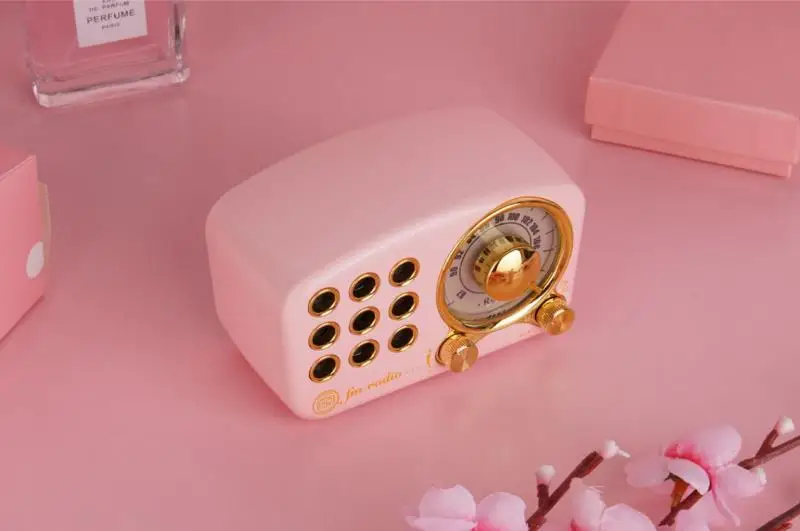 REDAMIGO цифровой fm радио bluetooth динамик FM мини интернет портативный для карты TF