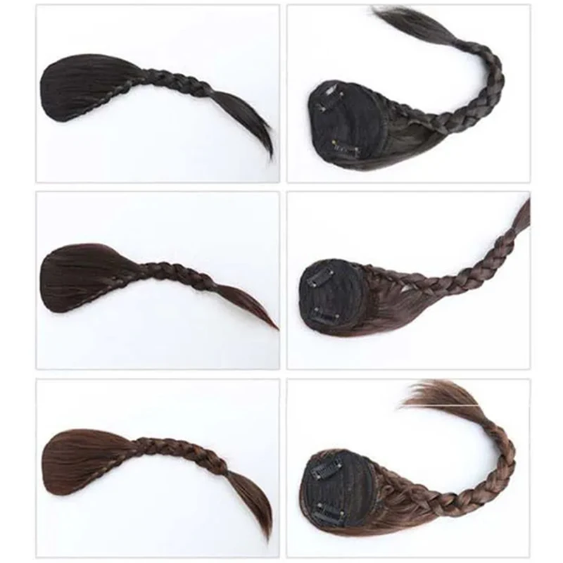 Synthetic Twist Braided Bangs - Image 5