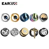 EARKUO New Popular Ear Tunnels Plugs Stainless Steel Piercing Body Jewelry Stretchers Earring Expanders For Women Men One Pair ► Photo 2/6