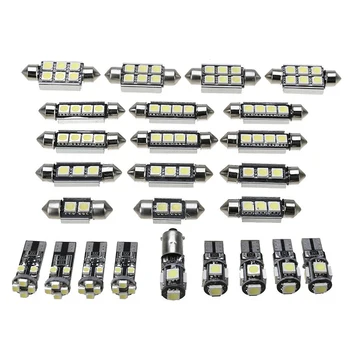 

25Pcs 12V White LED Lamp Car Interior Super Bright Truck Cargo Glove Box Dome Reading Map LED Light Kit