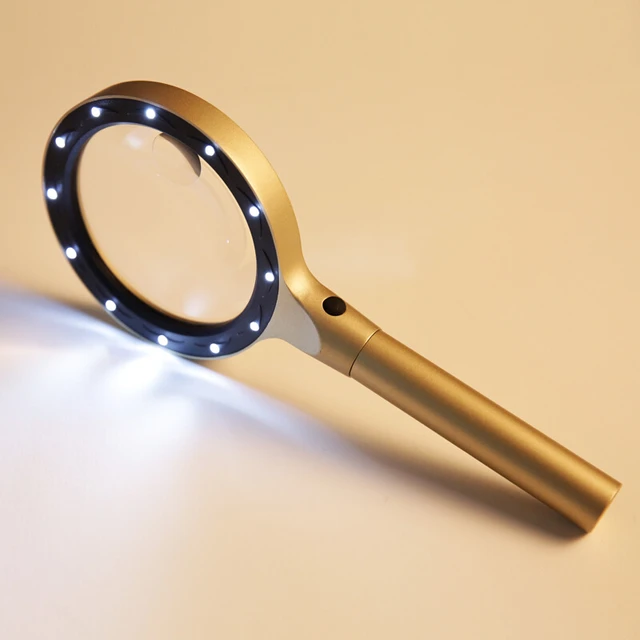  Magnifying Glass with Light Reading Gifts