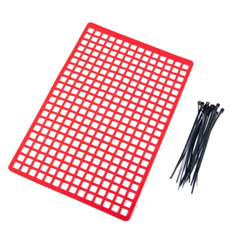 

FULL-Rubber Luggage Net Window Decoration for RC Crawler Axial SCX10 90046 Wraith RR10 D90 Traxxas TRX4 Slash UDR