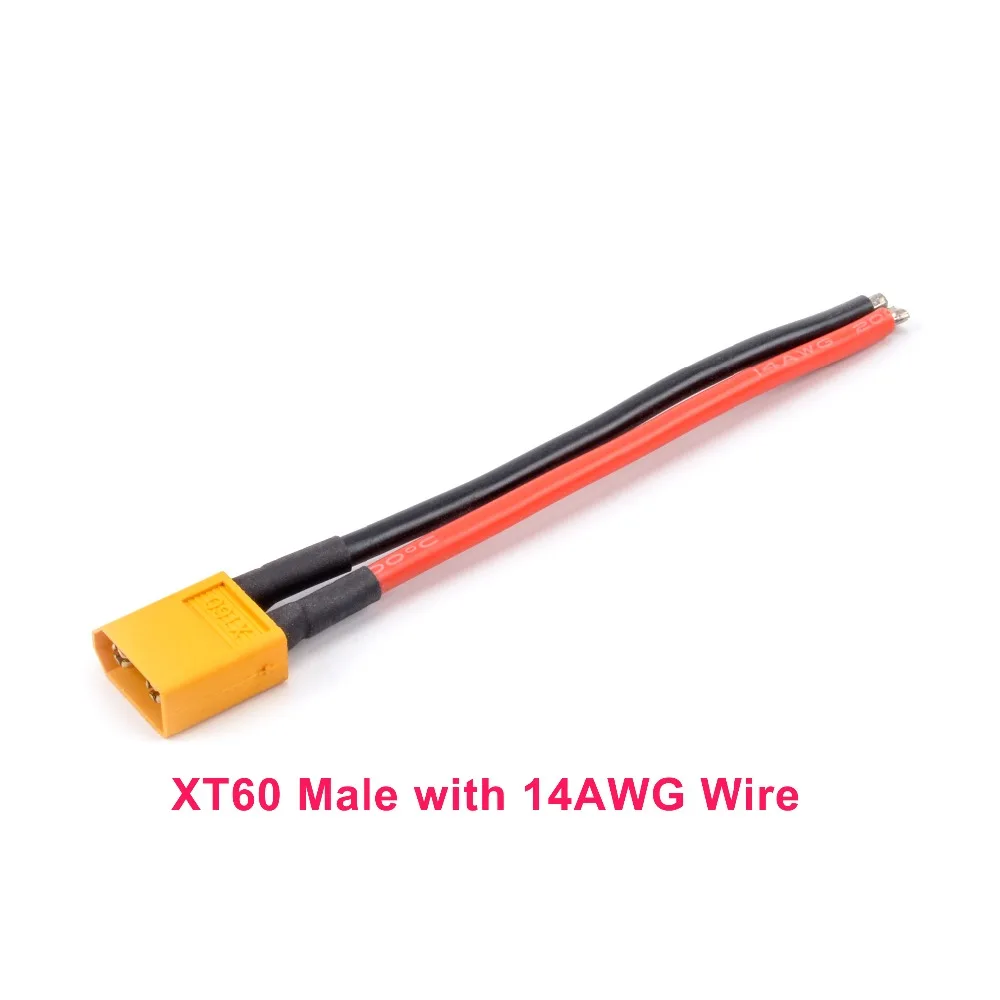XT60 Male with 14AWG Wire
