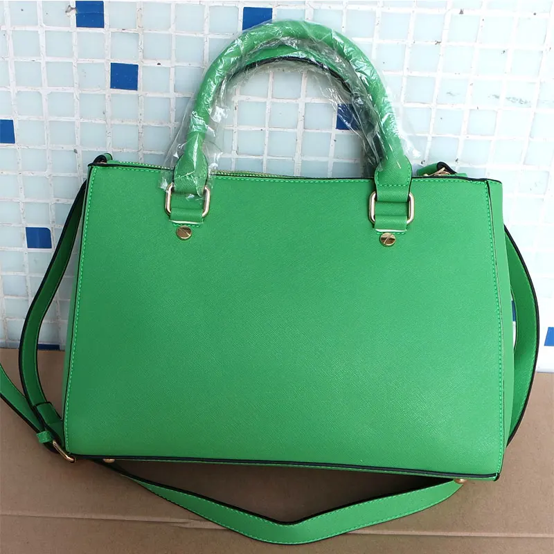 SHUNRUYAN новая женская сумка брендовый дизайн Модная Повседневная сумка для покупок сумка через плечо сумка на молнии женская сумка - Цвет: Зеленый