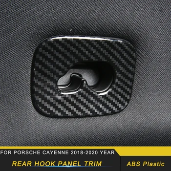 

Car Accessories Rear Roof Top Up Hook Panel Trim Frame Sticker Cover Interior Decoration for Porsche Cayenne 2018 2019 2020