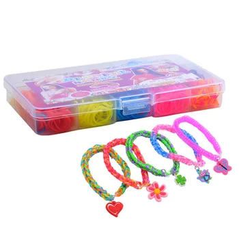 

600pcs/box Hair Elastic Rope Rubber Band for Women Girls Bind Tie Ponytail