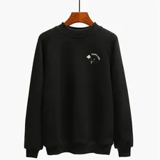 

2020 Lady Cotton Sweatshirt Spring and Autumn Thin Long Sleeve Sweatshirt