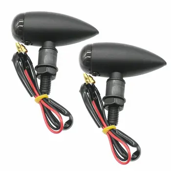

For Harley Turn Signal Lights Motorcycle Black New High quality Durable