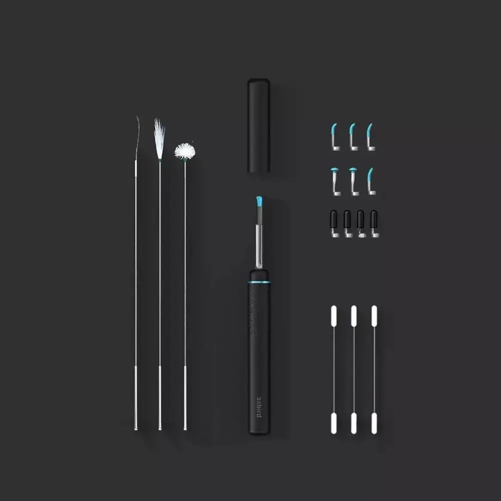  Xiaomi Youpin bebird Battiphee M9 Pro Smart Visual Ear Stick 300w High Precision Endoscope 350mAh w