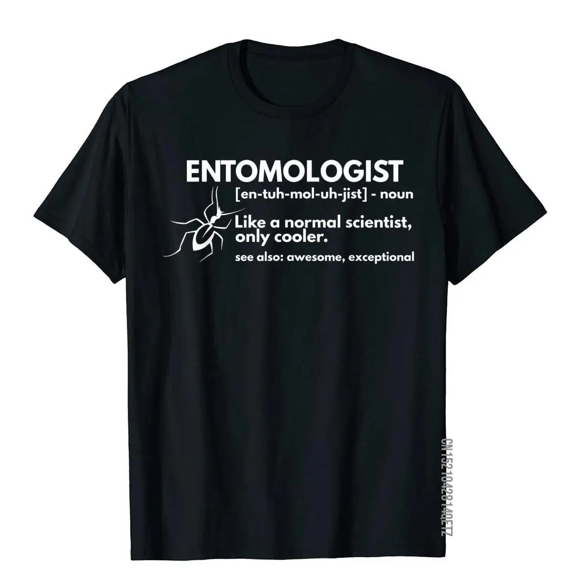 Entomologist Definition Funny Entomology Science Gift T-Shirt__B13591black